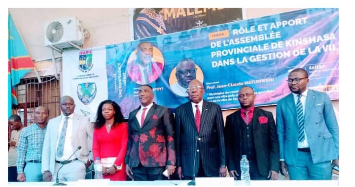 CONFERENCE DEBAT SUR LE RÖLE DE L'ASSEMBLEE PROVICIALE DE KINSHASA DANS LA GESTION DE LA VILLE